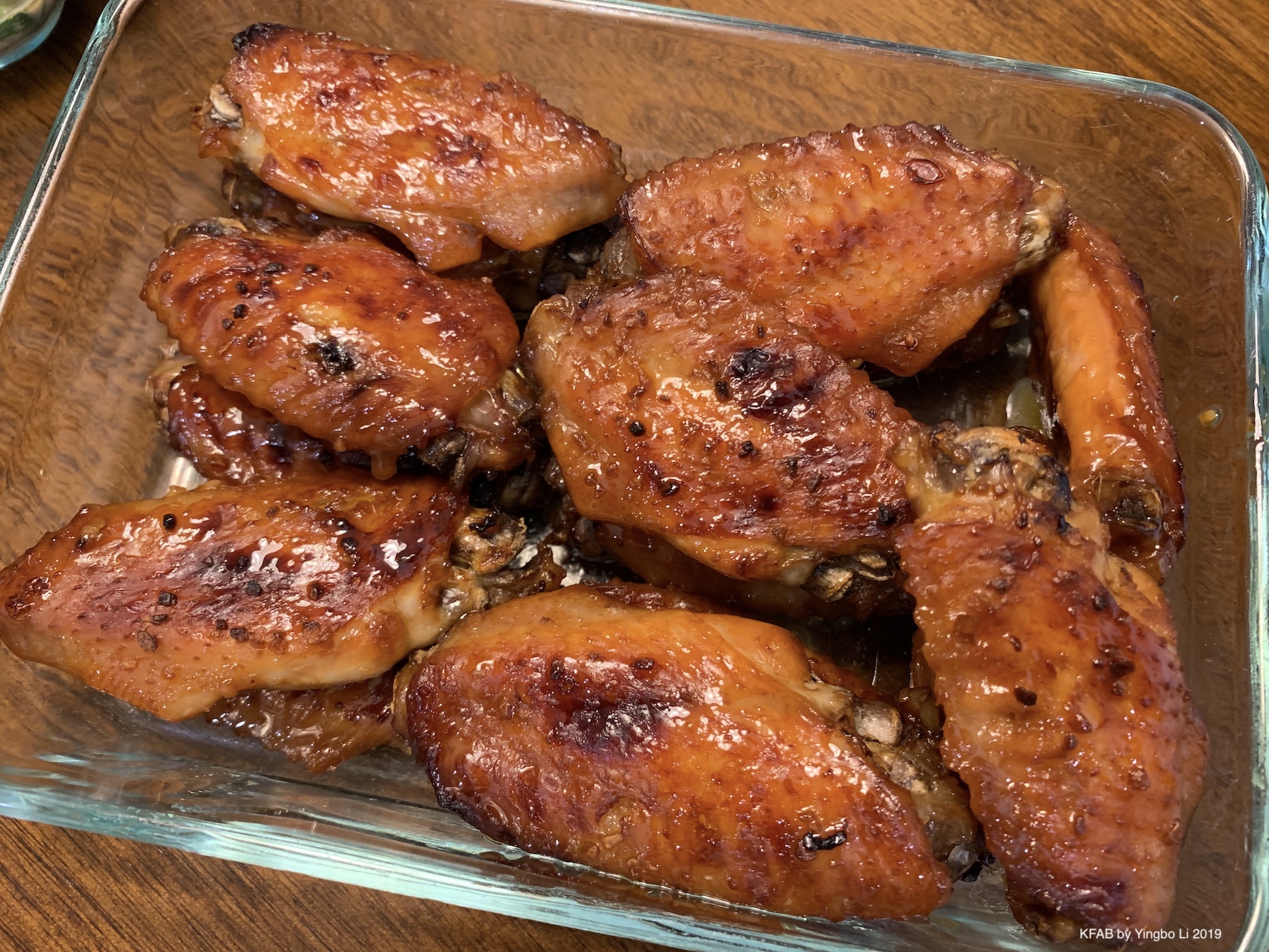 Baked Honey Chicken Wings